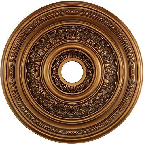  ELK Elk M1012AB English Study Ceiling Medallion, 24-Inch, Antique Bronze Finish