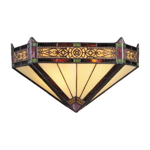  ELK Elk 08030-Ab Filigree 2-Light Sconce, 7-12-Inch, Aged Bronze