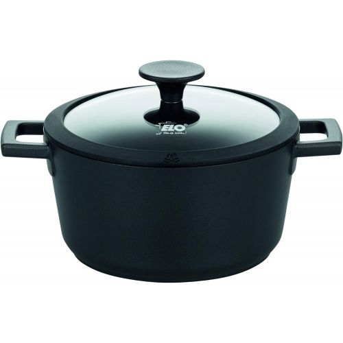  ELO 79721 Silocast Aluguss Kochtopf, schwarz