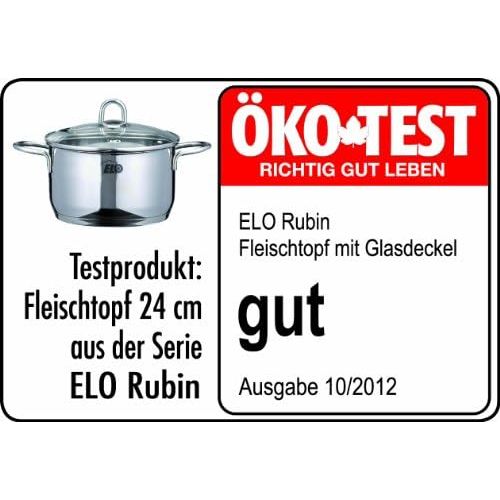  ELO Kochtopf Rubin Set Rubin 5-teilig Edelstahl 18/10