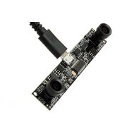 ELP 1.0 Megapixel Dual Lens Usb Camera Module with Two Megapixel Lens for Person Count and Biometric Retina,dual Lens Camera Usb