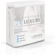 [아마존핫딜][아마존 핫딜] ELuxurySupply eLuxurySupply Hypoallergenic Waterproof Mattress Protector - Breathable Terry Cotton Fitted Cover - Protect Your Bed with Easy Cleanup - 10 Year Warranty, Full