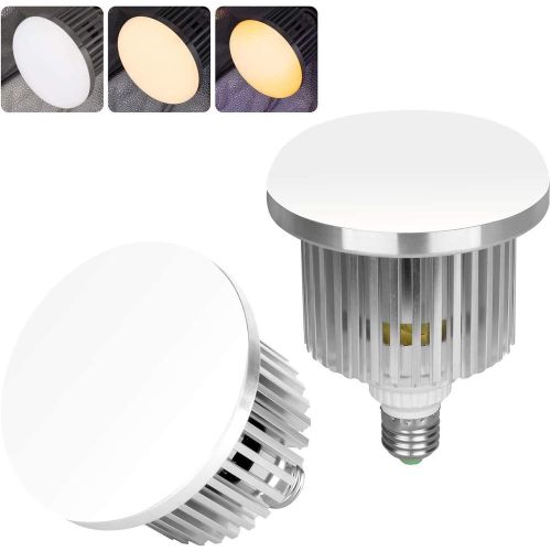  [아마존베스트]Emart Professional Photography Remote Control LED Light Bulb, Adjustable Color Temperature 3000k to 5500k Lighting Photo Studio Lamp with 3 Light Modes and 10 Brightness Levels - 2