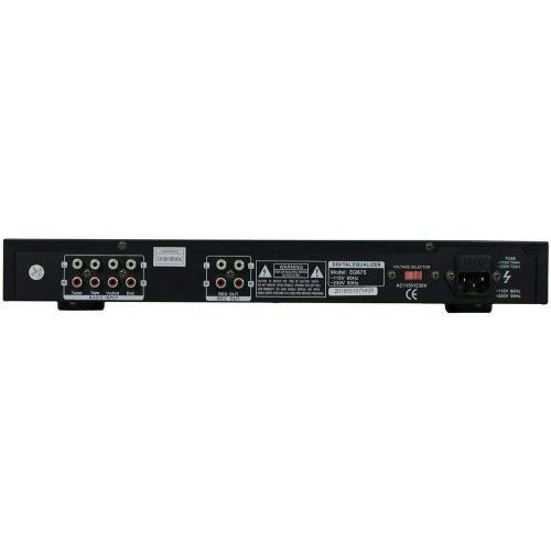  EMB - Eqb75 - Dual 10 Band Stereo Equalizer With Spectrum Analyzer