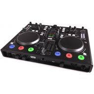 EMB - DJX7 - NEW Professional DUAL MP3 Mixer DJ Scratch Midi Controller! Virtual DJ Software included! (Matte Black)