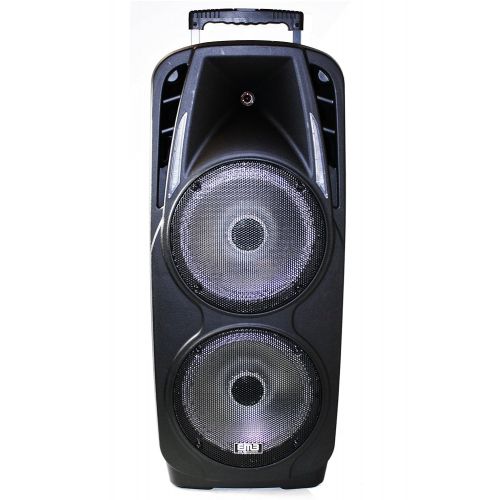  EMB PKL5000 + Speaker 7 Hours Rechargeable Speaker System Built-in BluetoothSDMMCUSB2x Wireless Microphone