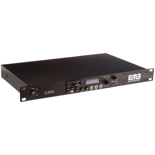  EMB Professional DJR20 1U SINGLE USBSD Digital Player & Recorder Rack Mount