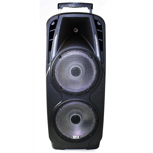  EMB PKL5000 1800W 2x10 PA Rechargeable Speaker System Built-in BluetoothSDMMCUSBGuitar Jack