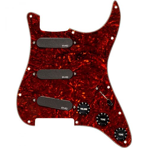  EMG},description:This Pro Series system is the same as the one mounted on Vince Gills main black Stratocaster. Featuring EMG-S single coil pickups for a clean start, Vince uses the