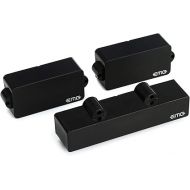 EMG PJ Active Bass Guitar Pickup Set, Black