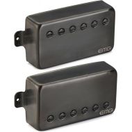 EMG MF Marty Friedman Guitar Pickup Set, Brushed Black Chrome