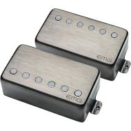 EMG 57/66 TW Dual Mode Humbucker Pickup Set, Brushed Black Chrome (7157.00)