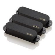 EMG SA Active Single Coil Guitar Pickup Set, Black