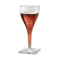 EMI Yoshi Squares Wine Glass, 8-Ounce