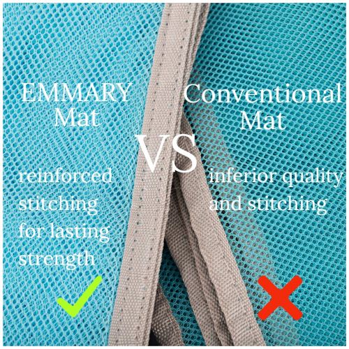  EMMARY Beach Blanket and Free Microfiber Towel: Large Waterproof,Sand proof Folding Blankets and Accessories.Gear for park,lawn and camping.Oversized Outside rug for Adults and Baby.Compa