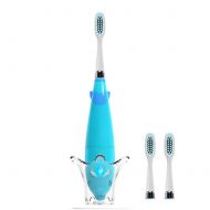 EMO Sonic Electric Toothbrush Lovely Dolphin Design Kids with Musical 7 Color LED Light, 2min Timer and 30s...
