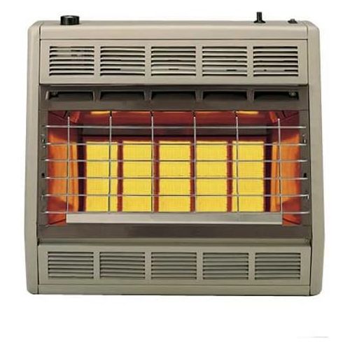  Empire Infrared Heater Natural Gas 30000 BTU, Manual Control 3 Settings
