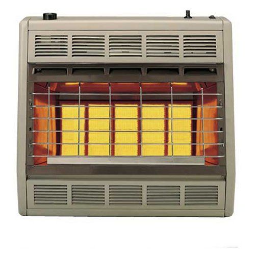  Empire Infrared Heater Natural Gas 30000 BTU, Manual Control 3 Settings