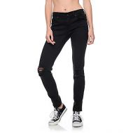 EMPYRE Empyre Tessa Black Storm Destroyed Skinny Jeans