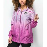 EMPYRE Empyre Marissa Rose Lavender Dip Dye Windbreaker Jacket