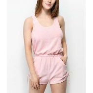 EMPYRE Empyre Esme Pink French Terry Romper
