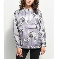 EMPYRE Empyre Anwen Lavender Floral Pullover Windbreaker Jacket