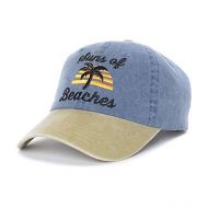 EMPYRE Empyre Suns Of Beaches Blue & Tan Strapback Hat