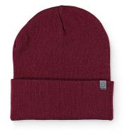 EMPYRE Empyre Sterling Burgundy Foldover Beanie