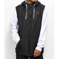 EMPYRE Empyre Peak Quilted Black & White Tech Fleece Hoodie