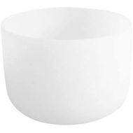 ENERGYSOUND Frosted B Note Crown Chakra Quartz Crystal Singing Bowl 8 inch mallet and o-ring included명상종 싱잉볼