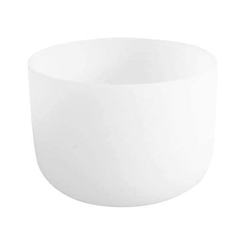  ENERGYSOUND Frosted B Note Crown Chakra Quartz Crystal Singing Bowl 8 inch mallet and o-ring included명상종 싱잉볼