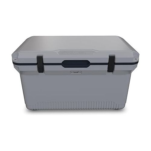  ENGEL 60 QT Ultra-Light Injection Molded Cooler - Ice Chest Keeps Ice up to 7 Days - Large Cooler Includes Wire Basket, Divider and Built-in Bottle Opener