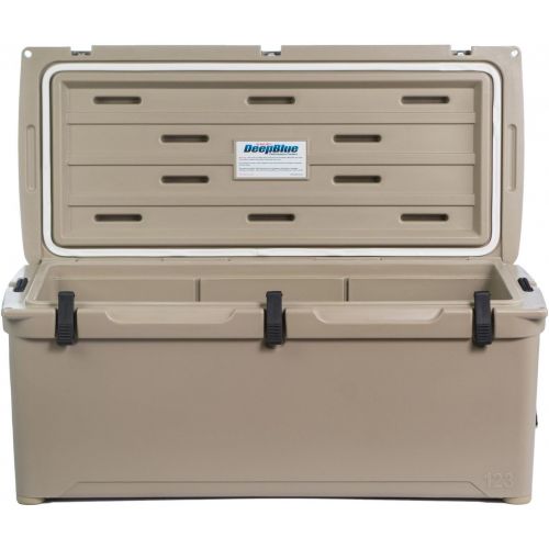  Engel DeepBlue 123 Quart Ice Chest Cooler - Tan