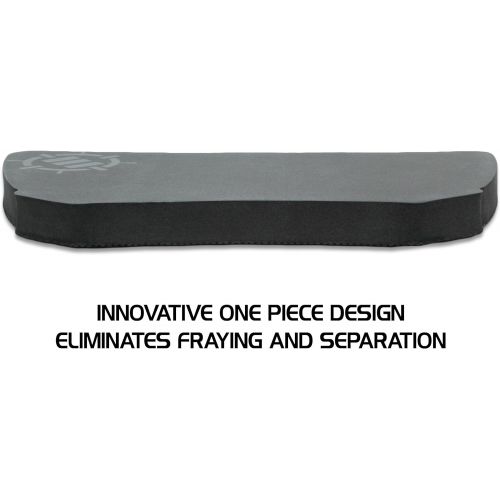  ENHANCE Gaming Mouse Wrist Rest - Firm Wrist Pad for PC Gamers and Esports Professionals with Ergonomic Support, Non-Slip Rubber Backing, Anti-Fray Design - Great for Gaming or Off