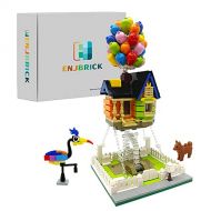 ENJBRICK Up Balloon House Building Kit for Kids Age 8 14 Yrs,Creative Building Block Set 635pcs,Girl Toys for Christmas and Birthday Gifts,Tensegrity Sculptures Building