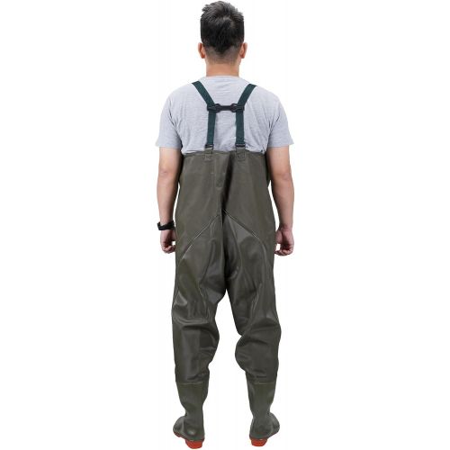  [아마존베스트]ENJOHOS Fishing Waders, Fishing Trousers with Boots, Pond Pants
