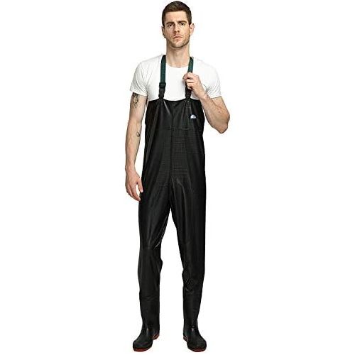  [아마존베스트]ENJOHOS Mens Waders Waterproof Fishing Trousers with Boots