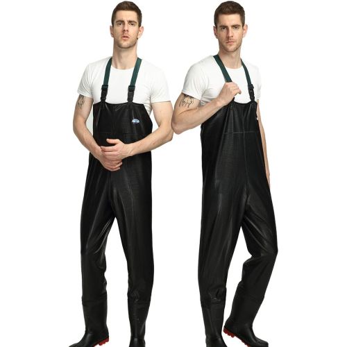  [아마존베스트]ENJOHOS Mens Waders Waterproof Fishing Trousers with Boots