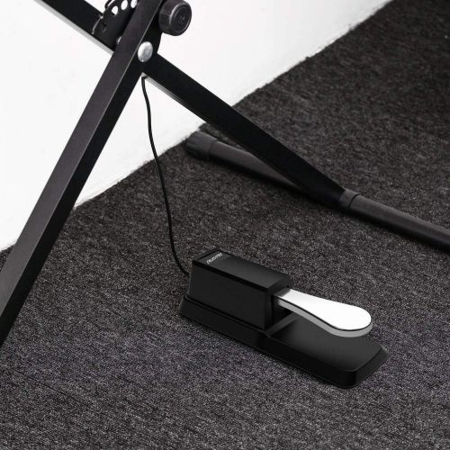  [아마존베스트]ENJOYPRO Sustain Pedal, Electronic Piano Keyboard Pedal, Universal Foot Damper Pedal with 1/4 Inch Plug