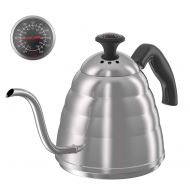 ENLOY Gooseneck Pour Over Coffee Kettle, Coffee Kettle Use for Drip Coffee and Tea, Stainless Steel Pour Over Kettle with Fixed Thermometer for Exact Temperature (34 oz)