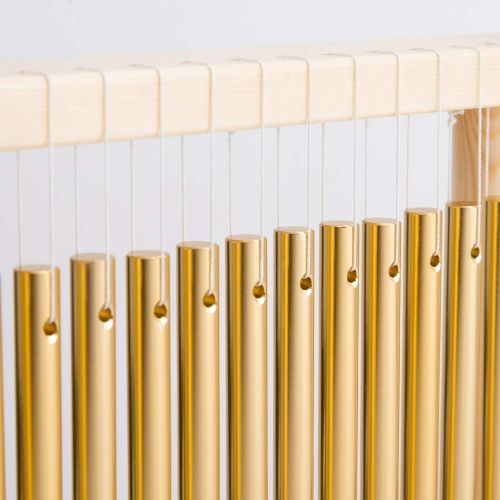  ENNBOM 20-NOTE Chime Table Top Bar Chime Wind Chime 20 Bars Instrument Percussion With Mallet