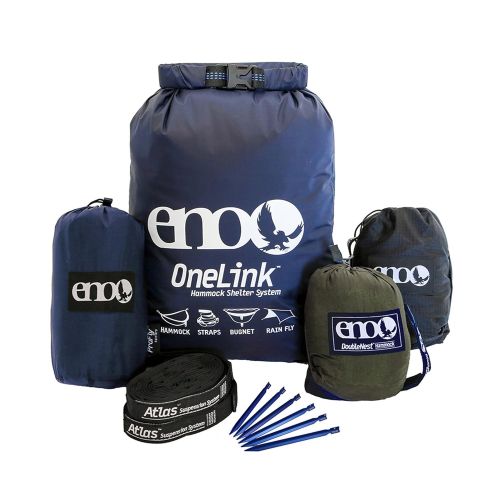  ENO - Eagles Nest Outfitters DoubleNest Insect Shield OneLink Sleep System, ENO Hammock Pack