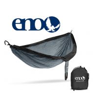 ENO - Eagles Nest Outfitters DoubleNest Print Portable Hammock for Two, Woodgrain/Grey