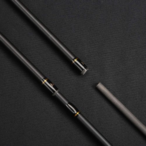  Entsport E Series - Camo Legend 2-Piece 7-Feet Casting Rod 24 Ton Carbon Fiber Baitcasting Fishing Rod with 2 Tips - Medium and Medium Heavy Portable Baitcast Rod Bass Fishing Rod