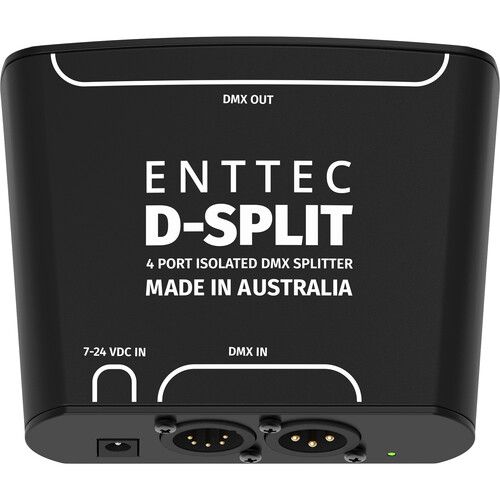  ENTTEC D-Split DMX Splitter with 3- and 5-Pin Output Ports