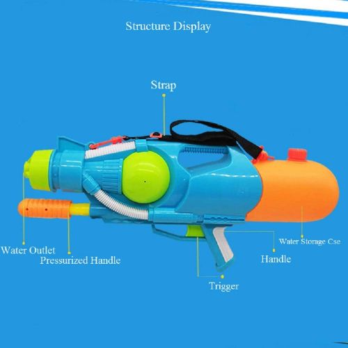 EOIR Large Toy High Pressure Water Gun Sprinkler Festival Toys Drifting Adult Water Playing Toys High Pressure Water Gun ( Color : Blue , Size : L )
