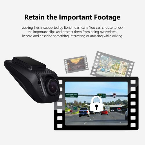  [아마존베스트]Eonon HD 720P R0015 Smart Dashcam,Compatible with GA9463,GA9453B,GA2178,GA2186,GA2176,GA9450,GA9463B,GA2188,GA9365,GA9450B,GA2187,GA9480A,GA9451,GA9453,GA9449,GA2180A,GA9353,GA9350