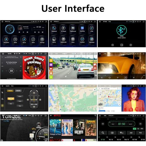  [아마존베스트]2021 Double Din Car Stereo, Eonon 8 Inch Android 10 Car Radio Compatible with Chevrolet/GMC/Buick, GPS Navigation Radio Support Split Screen/Built-in Apple Carplay/DSP-GA9480B