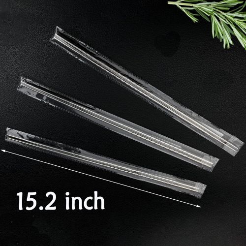  [아마존베스트]EORTA 3 Pairs Cooking Chopsticks 15.2 Inch Extra Long Stainless Steel Chopsticks with Anti-slip Threaded for Hot Pot, Cooking, Frying, Noodle Chopsticks, Dishwasher Safe, Silvery