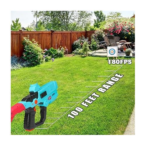  Splatter Blaster Auto, Electric Splat Blaster Toys for Outdoor Activities-Shooting Team Game